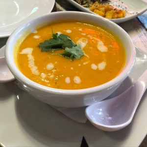 Sopa de zanahoria 