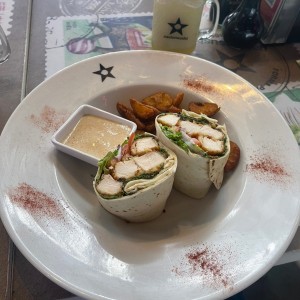 Wrap de Pollo Thai
