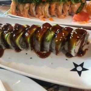 eel roll woth avocado