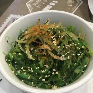 Ensalada de algas wakame