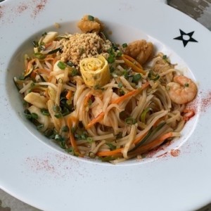 Phad Thai de Mariscos