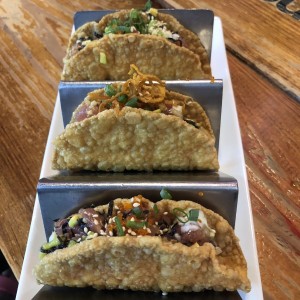 Tentadoras Entradas - Tacos Laab Mixtos