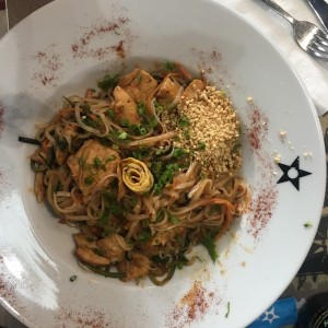 Pad Thai de pollo 