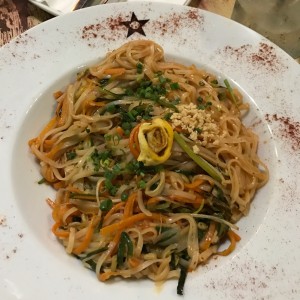 pad thai de vegetales