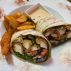 wrap de pollo