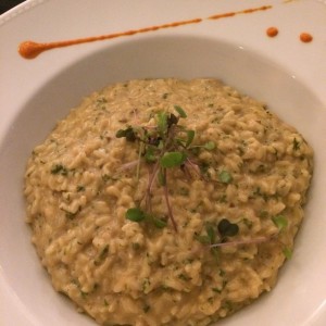 risoto de hongos