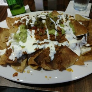 nachos de carne 