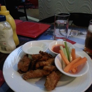 Wings con salsa tradicional