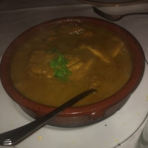 corvina con curry