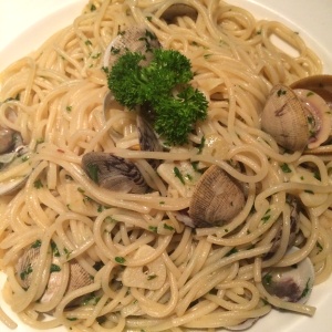 Spaguetti a la vongole