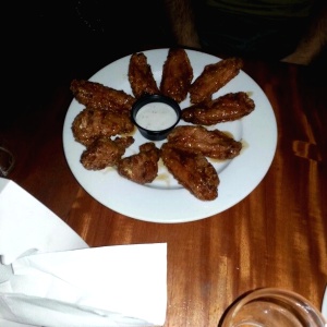 Wings en salsa bbq