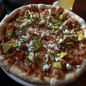 Chicken Taco Pizza ....