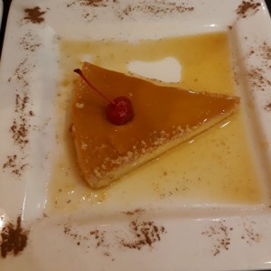 Flan de la casa