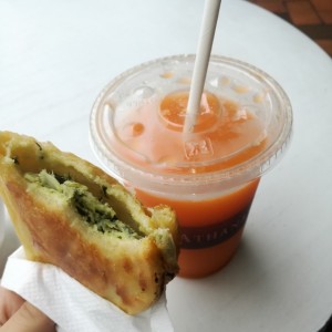 Empanada de espinaca