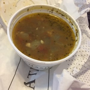 sopa de lenteja