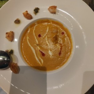 bisque de langostinos