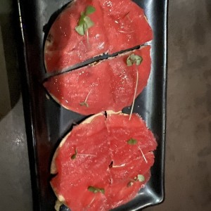 Crudos - Tuna Pizza (KF)