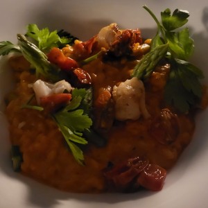 Risotto de langostino 