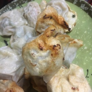 dumplings de puerco