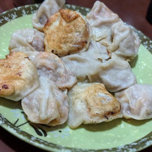 Dumplings de ? y Kimchi