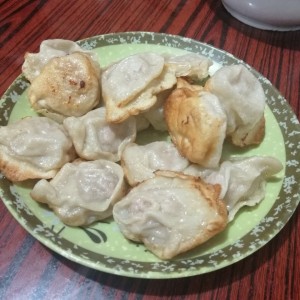 dumpling de carne con nabo