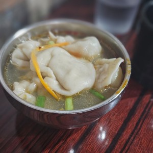 Dumplings en sopa 