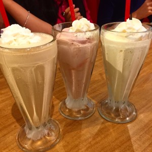 Haaguen Dazs milkshake
