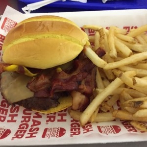 bacon cheese burger