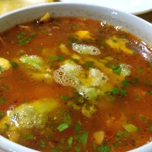 Sopa de tortilla