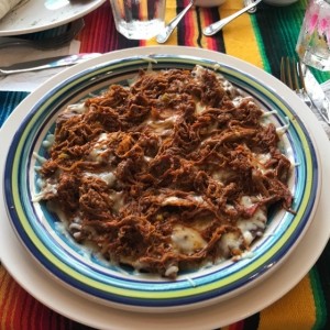 Nachos de carne