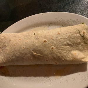 Burrito charro mexicano