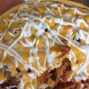 nachos charro mexicano