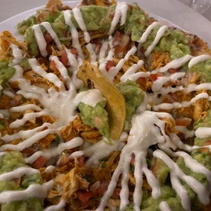  Nachos Especiales de Pollo