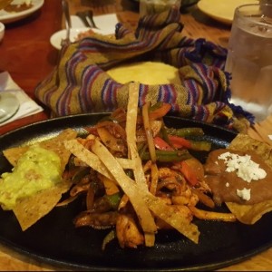 Fajitas de pollo