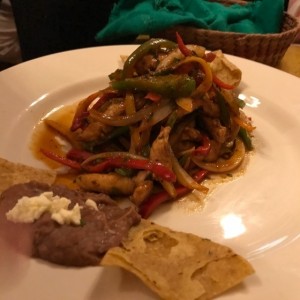 fajitas de pollo 