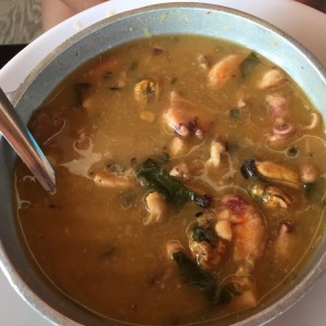 Sopa de mariscos