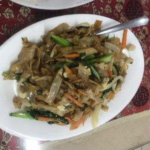 chowfun con pollo 