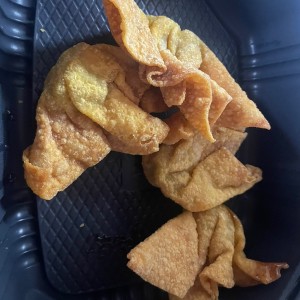 Wanton Frito Relleno de Camarón