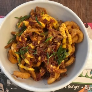 bacon cheese fries bow