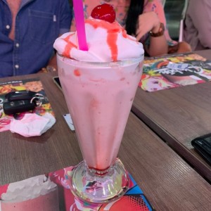 milkshake de fresa