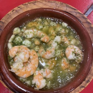 Mariscos - Gambas al ajillo