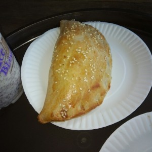 Empanada de queso prensado