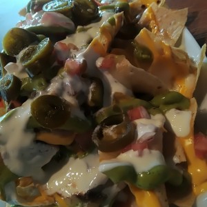 Nachos de pollo