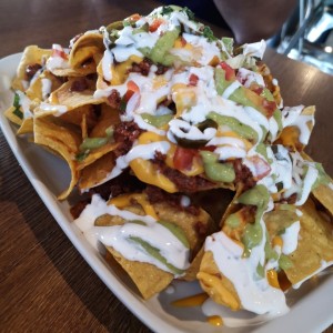 Nachos con carne