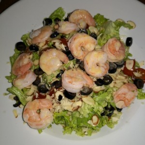 Ensalada de camarones