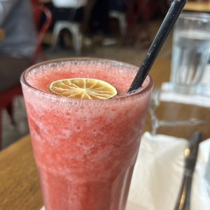 Licuado de fresa 