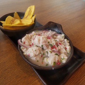 Ceviche de corvina