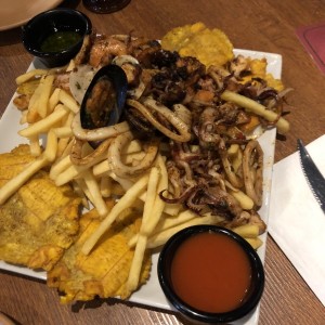 parrilla de mariscos