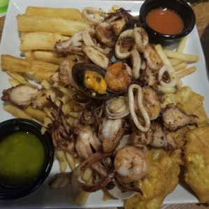 parrilla de marisco