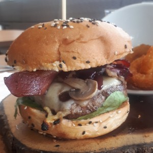 Swiss Mushrooms Burger